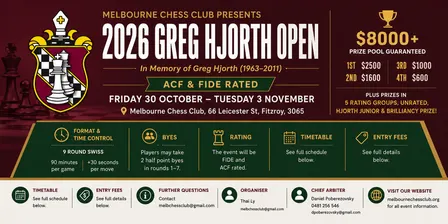 2026 Greg Hjorth Open