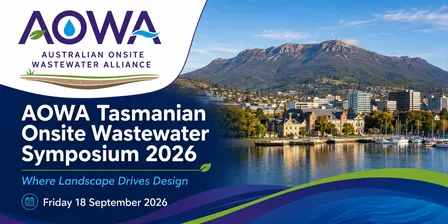 AOWA Tasmanian Onsite Wastewater Symposium 2026