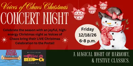VOICES of CHAOS LIVE Christmas Celebration! Friday, December 18, 2026!