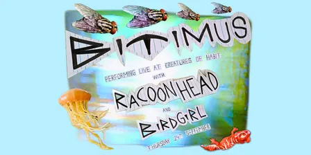 Bitimus with Racoonhead and Birdgirl