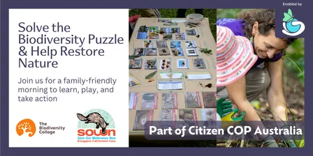 Solve The Biodiversity Puzzle & Help Restore Nature Brisbane - Citizen COP 2026