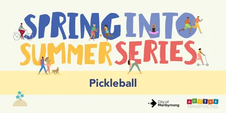 Social Pickleball for adults - Spring into Summer Series 2026