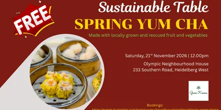 Spring Yum Cha with Sustainable Table by Green Karma