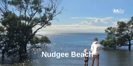 Group fishing lesson at Nudgee - September