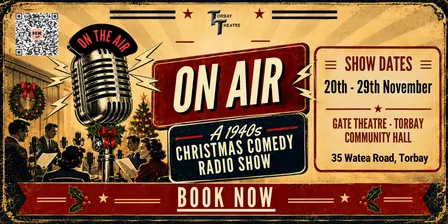 On Air - A 1940's Christmas Comedy Radio Show