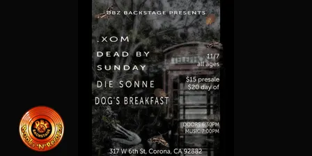 DBZ Backstage Presents: Dog's Breakfast & Friends