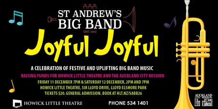 "Joyful Joyful" St Andrew's Big Band 2026