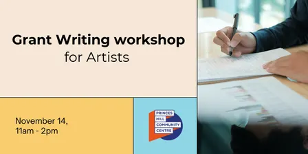 Grant Writing Workshop For Artists