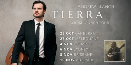 Andrew Blanch Tierra Album Launch (Hobart)