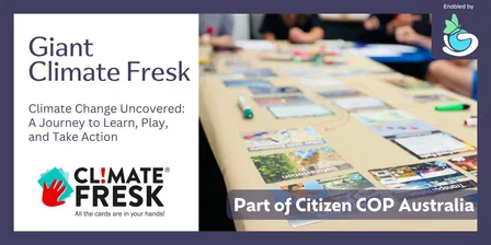 Giant Climate Fresk Macquarie University - Citizen COP 2026