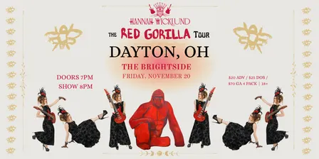 Hannah Wicklund - "The Red Gorilla Tour" - Live in Dayton, OH