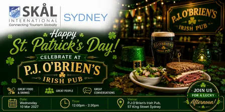 Skål Sydney March 2027: St Patrick's Day Lunch