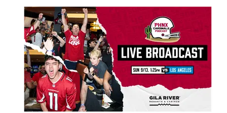 PHNX Cardinals Live Broadcasts at Gila River Resorts and Casinos