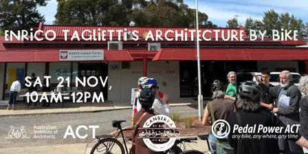 Enrico Taglietti's architecture by bike