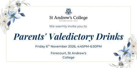 2026 Parents' Valedictory Dinner Drinks