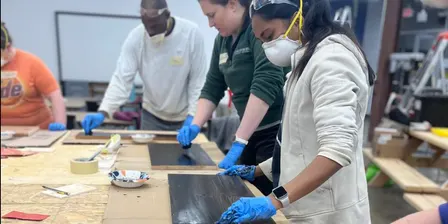 Sanding, Staining, & Sealing Wood with Dani Fraley