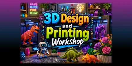 3D Design & Printing Workshop | Full-Day
