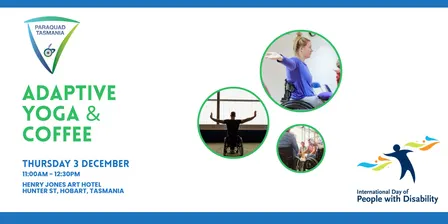 International Day of People with Disability - Adaptive Yoga & Coffee
