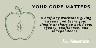 Your CORE Matters - A half-day workshop for tween and teens