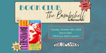 Bookclub - The Bombshell by Darrow Farr