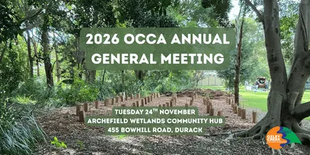 OCCA General Meeting and BBQ