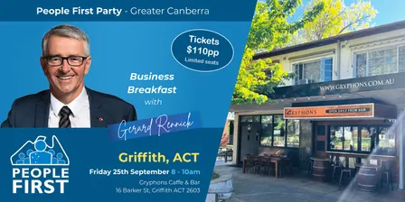 Business Breakfast with Gerard Rennick