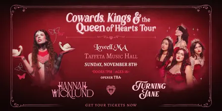 Hannah Wicklund & Turning Jane "The Cowards, Kings & The Queen of Hearts Tour" - Live in Lowell, MA