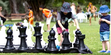 Family Pop up in Morialta Conservation Park