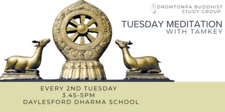 Tuesday Meditation & Philosophy with Tamkey