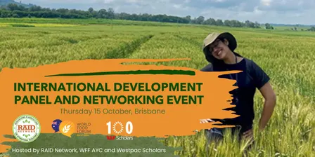 International Development Panel & Networking Event - Brisbane