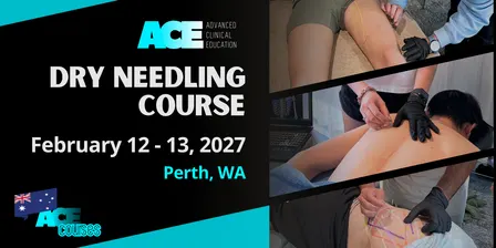 Dry Needling Course PERTH WA (12-14 FEB 2027)