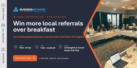 D32 Business Networking -Coolangatta/Tweed Heads - Wed 16 Sep