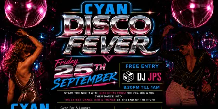 Cyan Disco Fever — Grand Final Eve