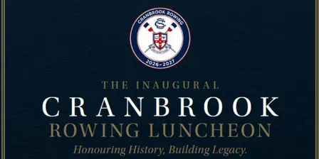 The Inaugural Cranbrook Rowing Luncheon