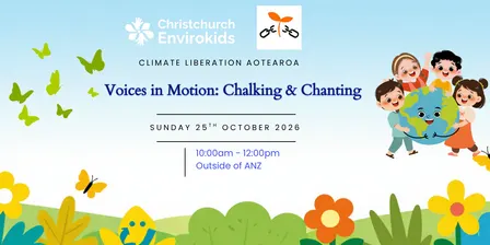 Christchurch Envirokids x Climate Liberation Aotearoa