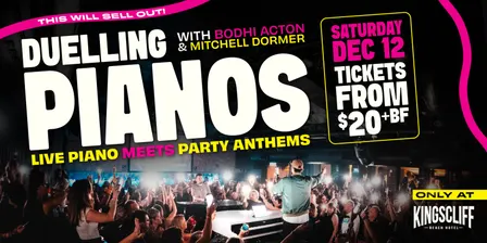 DUELLING PIANOS | Kingscliff Beach Hotel