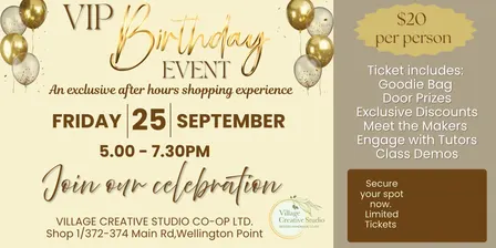 VIP Birthday Event
