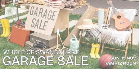 Whole of Swanbourne Community Garage Sale 2026