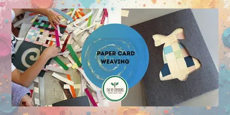 Paper weaving card, Kumeu Community Center,  Thursday 8 October,    12:30pm-2:30pm