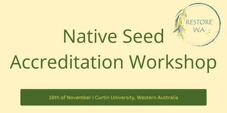 Native Seed Accreditation Workshop