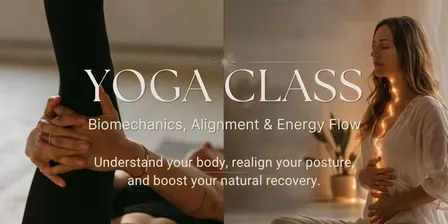 Yoga Class: Biomechanics, Alignment & Energy Flow