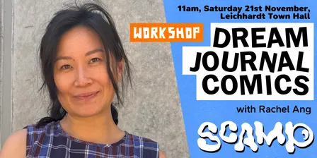 SCAMP Comics Festival 2026 Workshop: Dream Journal Comics with Rachel Ang