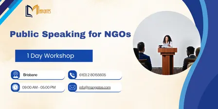 Public Speaking for NGOs: 1 Day Training in Brisbane