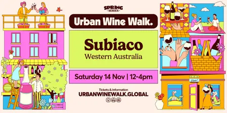 Urban Wine Walk | Subiaco (WA)
