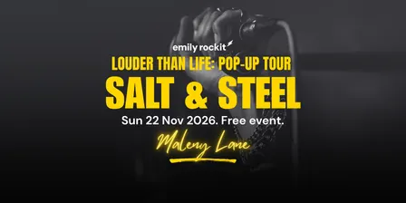 Louder Than Life Book Launch, Maleny