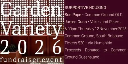 GARDEN VARIETY FUNDRAISER EVENT_supportive housing
