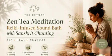 Deep Relaxation- Zen Tea Meditation and Sound Bath on AI-tech Mattress