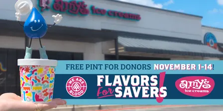 Give Blood & Get a Free Pint of Amy’s Ice Creams!