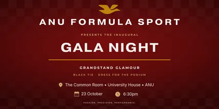 2026 ANU Formula Sport Gala