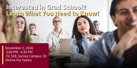 Grad School Info Session